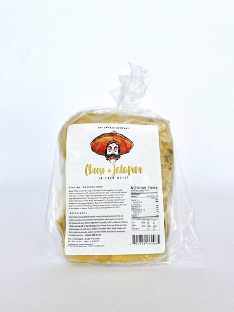 Cheese and Jalapeño Tamales