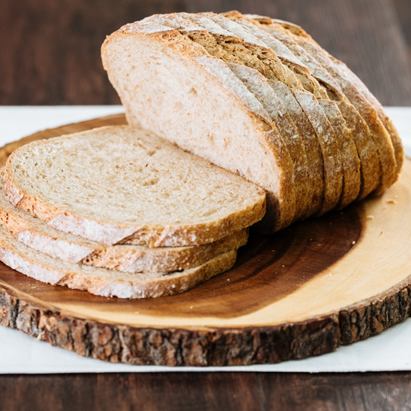 Rustic Whole Wheat Sandwich Loaf