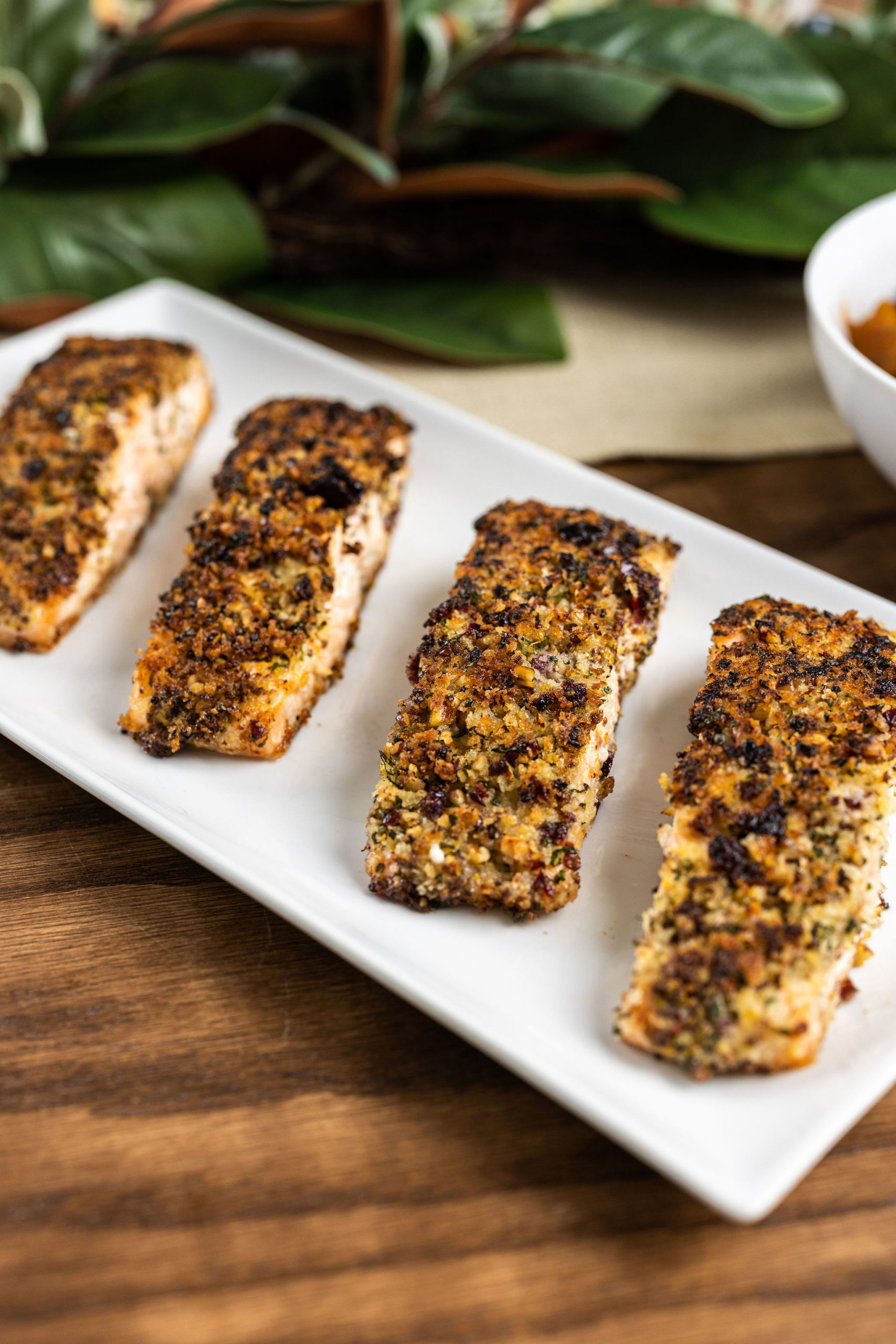 Cranberry Pecan Salmon