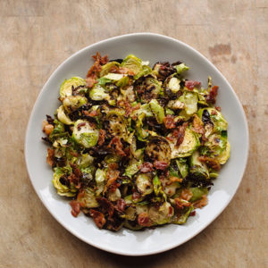 Bacon Balsamic Brussels Sprouts