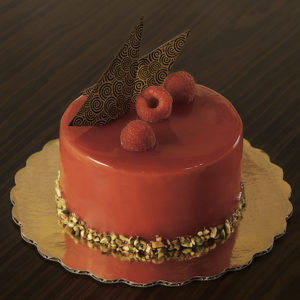 Chocolate Framboise Cake for Two