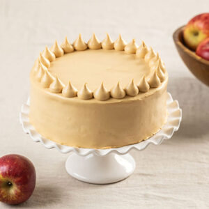 Salted Caramel Apple Cake