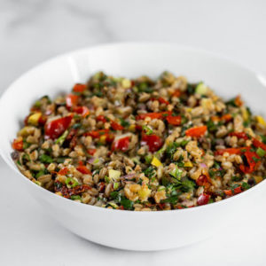 Mediterranean Farro Salad
