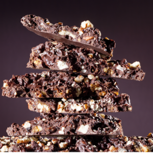 Dr. Sue's Chocolate Cherry Pecan Bark