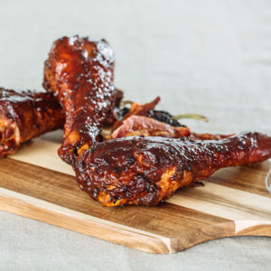 Chipotle Bacon Smoked Turkey Leg