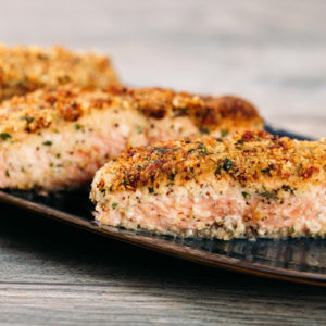 Horseradish Crusted Salmon