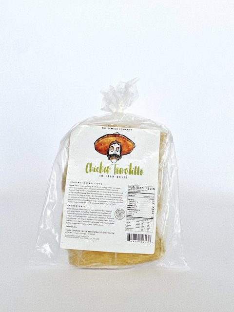 Chicken Tomatillo Tamales