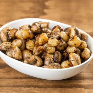 Sautéed Mushrooms with Pearl Onions