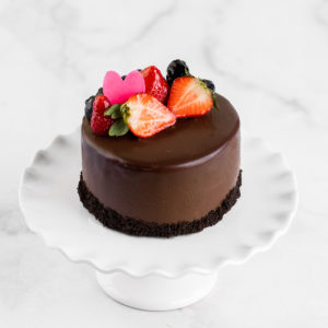 Valentine's Tower of Power 5" Cake