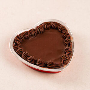 Heart-Shaped Brownie