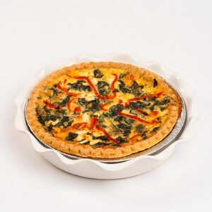 Spinach & Feta Quiche 9''
