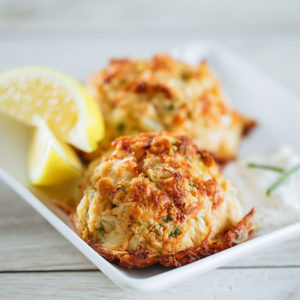 Add Crab Cake Duo