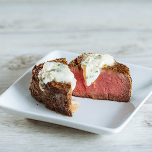 Dinner for Two: Filet Mignon with Horseradish Butter
