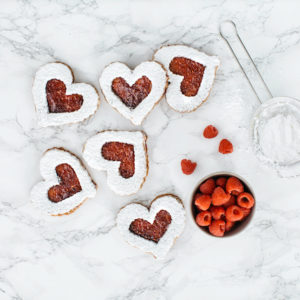 Linzer Heart Cookie – 4-Pack Gift Box