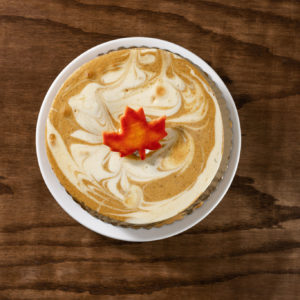 Pumpkin Swirl Cheesecake