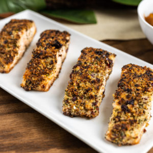 Cranberry Pecan Salmon