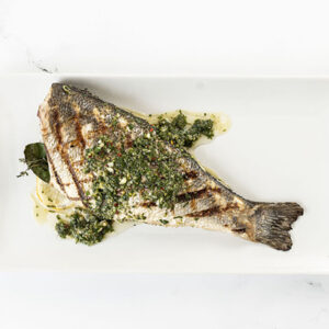 Grilled Whole Branzino