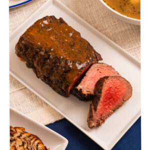 Rosewood Ranch Wagyu Sirloin Roast with Port Wine Demi Glace