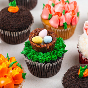 Easter Cupcake Platter