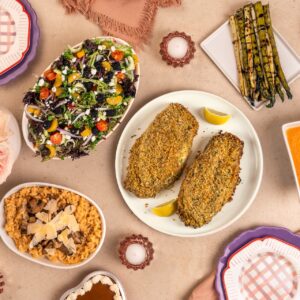 Dinner for Two: Spinach & Corn Stuffed Snapper